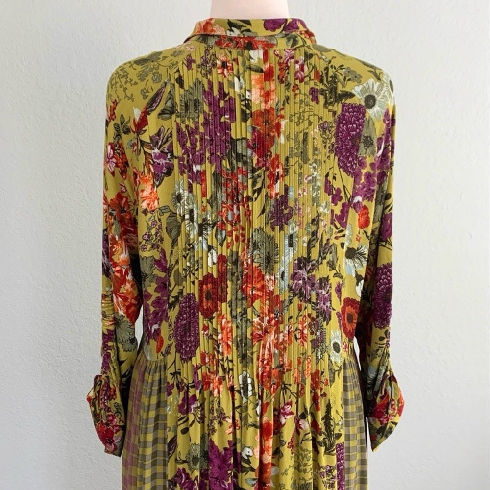 John Mark Multi Print Shirt Dress - Picture 8 of 16